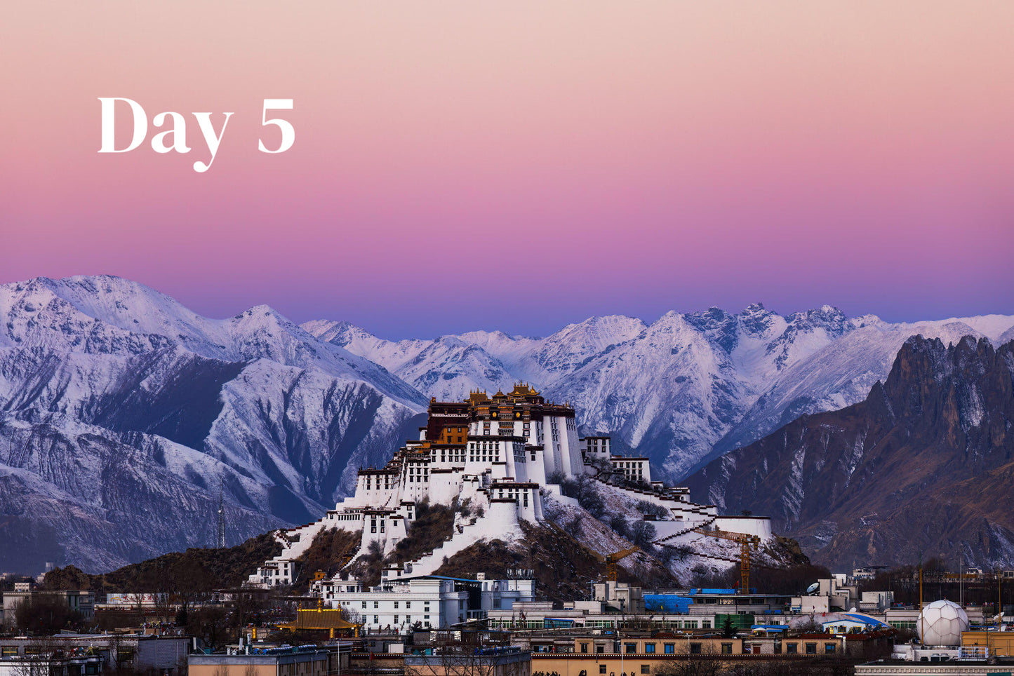 Tibet + Mount Everest (Private Luxury 8-Days all 5*Diamond Grade Hotels)
